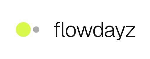 The Flowdayz logo for light backgrounds